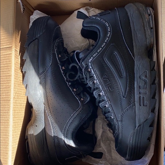 fila disruptor 2 premium repeat black